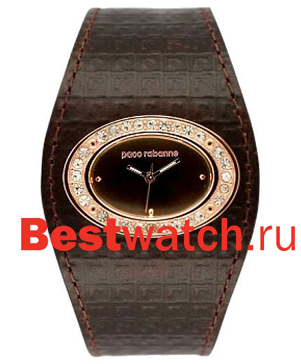Часы Paco Rabanne Lady Leather Round PRD672S_2UU